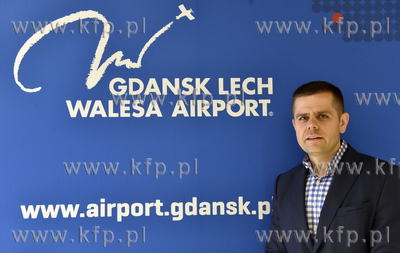 Gdansk. Port Lotniczy Gdańsk im. Lecha Wałęsy. Inauguracyjny...