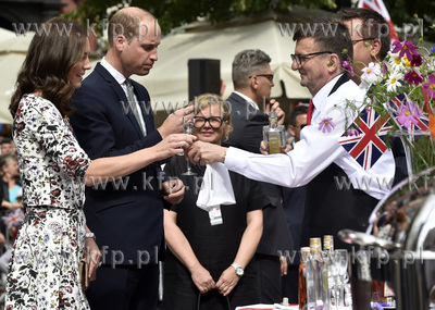 Wizyta brytyjskiej pary książęcej w Gdańsku. William...