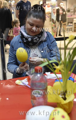 Wielkanocne Jaja w Galerii Bałtyckiej w Gdańsku-Wrzeszczu....