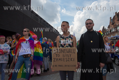 Gdańsk, IV Trójmiejski Marsz Równości. 26.05.2018/fot....