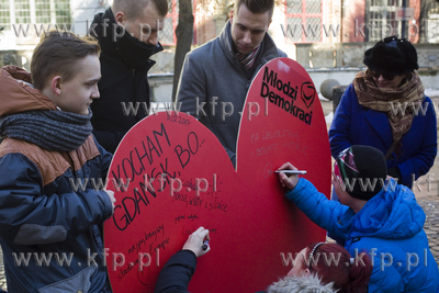 Akcja Kocham Gdańsk, bo...Z okazji Walentynek Młodzi...