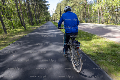 Ścieżka rowerowa w pasie nadmorskim na odcinku Brzeźno...