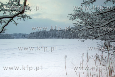 Jezioro Otomińskie w zimowej szacie. 03.03.2018 fot....
