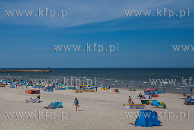 Łeba, plaża. 09.06.2018 / Fot. Anna Rezulak / KFP