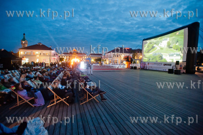 Sopot. Molo. Gala otwarcia festiwalu Orange Kino Letnie...