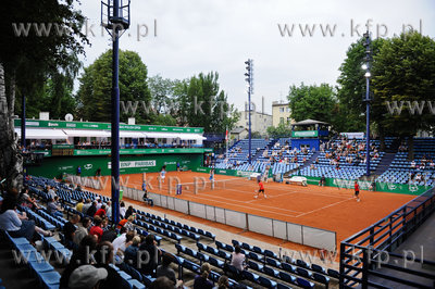 Sopot. Korty SKT. Zawody BNP Paribas Polish Open. Nz...