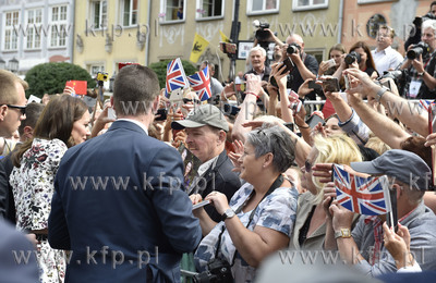 Wizyta brytyjskiej pary książęcej w Gdańsku. William...