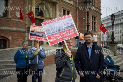 Protest mieszkańców Stogów przeciwko planom zajęcia...