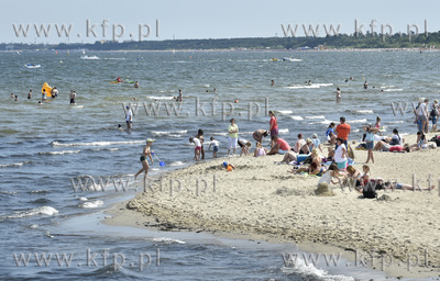 Sopot. Plaża. 8.08.2017 Fot. Maciej Kosycarz / KFP