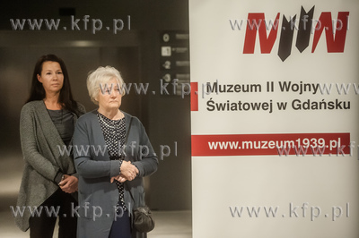 Gdańsk. Muzeum II Wojny Światowej. Odsłonięcie...