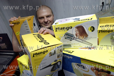 Maciej Bukowski - wlasciciel firmy MANGO (telezakupy)...