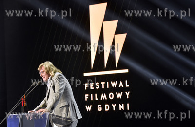 Gala zamknięcia 41. Festiwalu Filmowego w Gdyni. Nz.Filip...