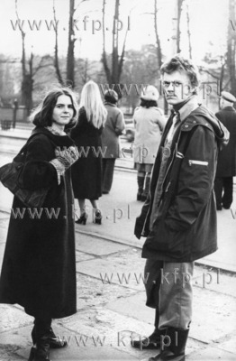 Donald Tusk i Malgorzata w czasie narzeczenstwa 1978...