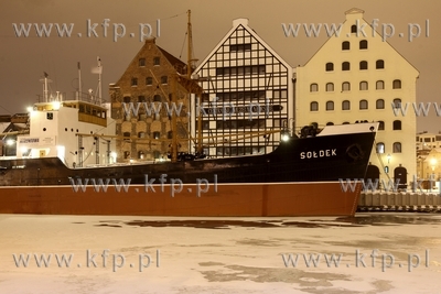 Gdansk. Statek muzeum Soldek. 31.01.2014 fot. Krzysztof...