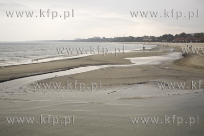 Sopot. Powiększona plaża.
18.10.2016
fot. Krzysztof...