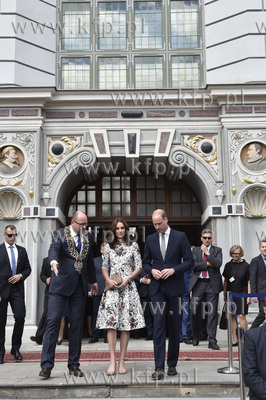 Wizyta brytyjskiej pary książęcej w Gdańsku. Księżna...