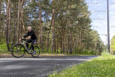 Ścieżka rowerowa w pasie nadmorskim na odcinku Brzeźno...