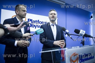 Konferencja prasowa Jarosława Wałęsy - kandydata...