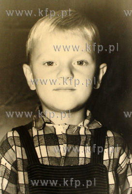 Donald Tusk w dziecinstwie. 1962 Fot. archiwum rodzinne...