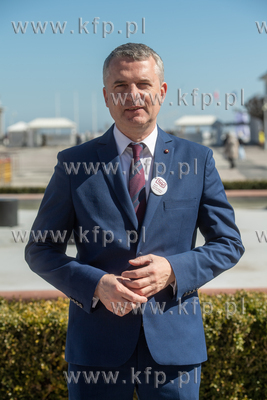Artur Kozioł, burmistrz Wieliczki, . 12.04.2022 fot....