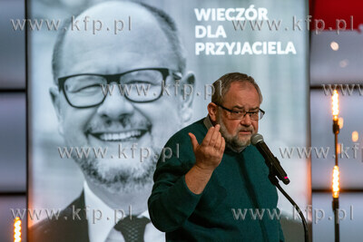 "Wieczór dla Przyjaciela". Prezydent Paweł Adamowicz...
