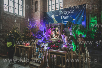 Szopka Bożonarodzeniowa w kościele św. Brygidy w...