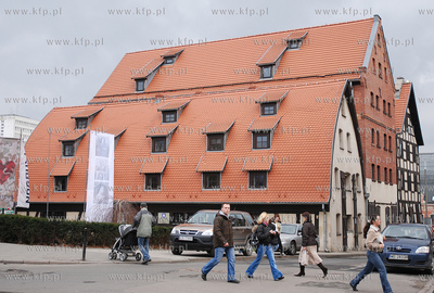 Bydgoszcz. Stare Miasto - Stare Spichlerze przy ul....