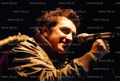 Final XVII WOSP rozpoczal sie w Szczecinie. NZ. ZAKOPOWER...