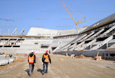 Budowa stadionu PGE Arena na Gdanskiej Letnicy.
25.03.2010
fot....