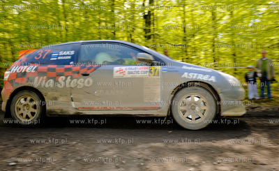 Grzybno. Odcinek specjalny  6-go Rajdu Lotos Baltic...