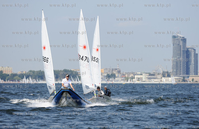 Gdynia Sailing Days. Wyscigi Mistrzostw Europy Juniorow...