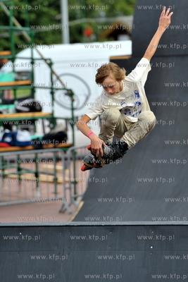 Gdansk. Plac Zebran Ludowych. Festiwal Sportow Ekstremalnych...