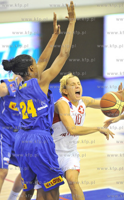 Hala Wisly w Krakowie. Ford Germaz Ekstraklasa. Koszykarki...