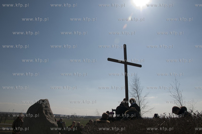 Tradycyjnie w Wielki Piatek na Gorze Jana Pawla II...