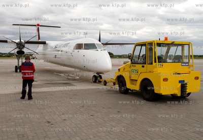 Po raz pierwszy odwiedzil gdanskie lotnisko najnowszy...