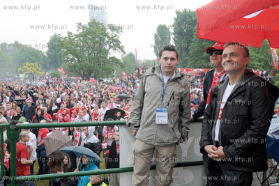 Park Kibica w Parku Rady Europy w Gdyni. Prezydent...