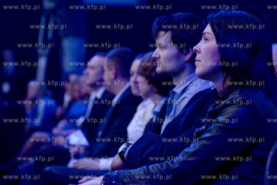 HAla Gdynia Arena.Gala Gdynskiego Sportu.    Nz. Widownia
12.02.2014
Fot....