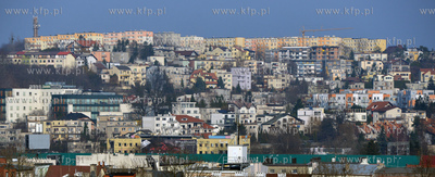Gdynia. Panorama miasta z ul. Wielkopolskiej (w glebi...