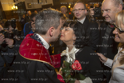 Zaprzysiezenie Roberta Biedronia na prezydenta Slupska.
06.12.2014
Fot....