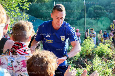 Prezentacja piłkarzy Arki Gdynia na Górce przy ul...