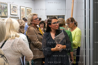 Wernisaż wystawy malarstwa Erwina Elstera w Domu Wiedemanna...