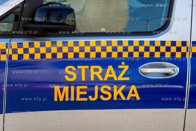 Oznakowanie samochodu Straży Miejskiej. 
5.11.2024
fot....