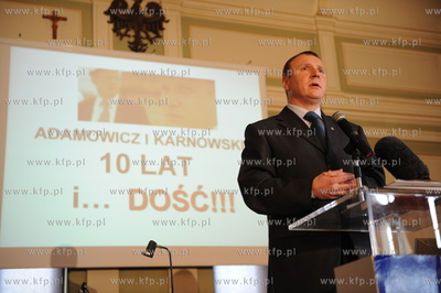 Gdansk, budynek Rady Miasta Gdanska. Spotkanie radnych...