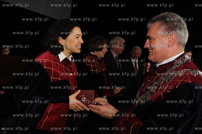 20 lat gdanskiej samorzadnosci. Uroczystosc w Teatrze...