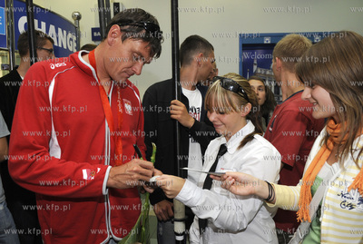 Lotnisko im Lecha Walesy w Gdansku - Rebiechowo. Powitanie...