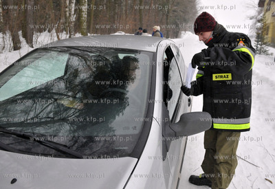 Poszukiwanie zaginionej kobiety Marii Pettke w Leznie...