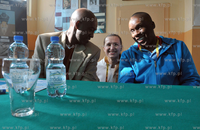 Spotkanie ambasadorów IAAF Halowych Mistrzostw Swiata...