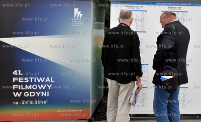 Gdynia. 41. Festiwal Filmowy w Gdyni. 19.09.2016 fot....