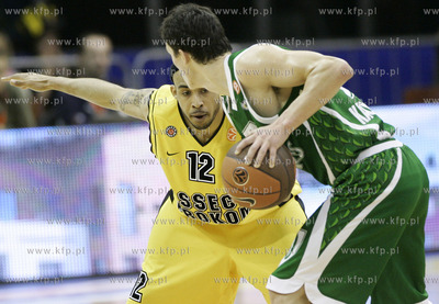 Gdansk. Hala Olivii. Euroleague Basketball. Mecz Asseco...