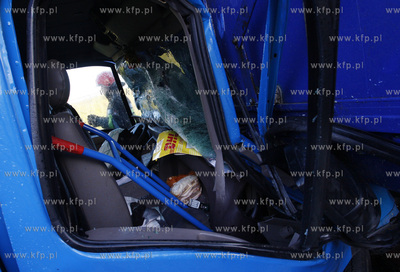 Gdansk. Trasa WZ. Poranne opady sniegu byly powodem...